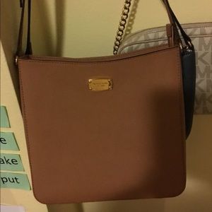 Michael Kors Tan cross body purse